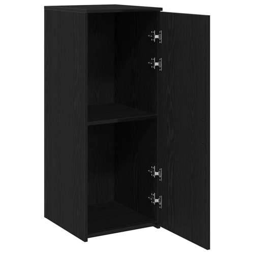 Omarić za pohranu crni 40x45x103,5 cm konstruirano drvo - Crna 40 x 45 x 103.5 cm 1 Cijena
