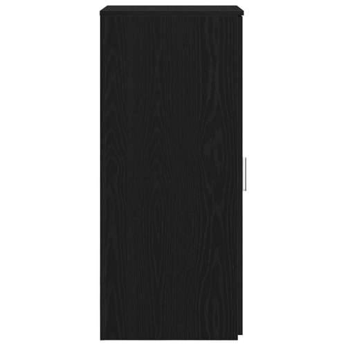 Omarić za pohranu crni 40x45x103,5 cm konstruirano drvo - Crna 40 x 45 x 103.5 cm 1 Cijena