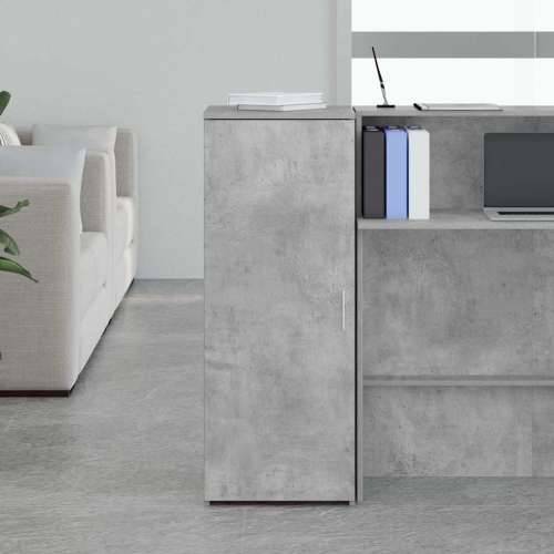 Ormarić za pohranu boja betona 40x45x103,5 cm konstruirano drvo - Beton siva 40 x 45 x 103.5 cm 1 Cijena