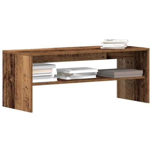 TV ormarić boja staro drvo 100x40x40 cm konstruirano drvo - Staro drvo 100 x 40 x 40 cm 1 Cijena