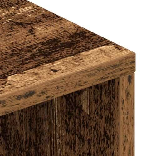 TV ormarić boja staro drvo 100x40x40 cm konstruirano drvo - Staro drvo 100 x 40 x 40 cm 1 Cijena