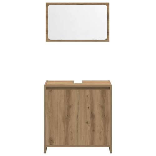 4-dijelni set kupaonskog namještaja käsityöläinen tammi - hrast artisan 4 Cijena
