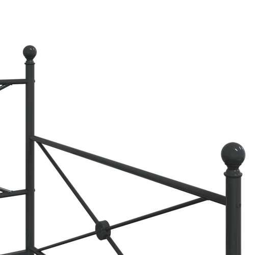 Krevet na rasklapanje bez madraca crni 100x200 cm čelik - Crna 100 x 200 cm s krevetom na izvlačenje Cijena