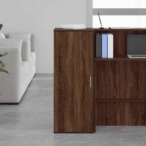 Ormarić za pohranu boja hrasta 40x45x103,5 cm konstruirano drvo - Smeđi hrast 40 x 45 x 103.5 cm 1 Cijena