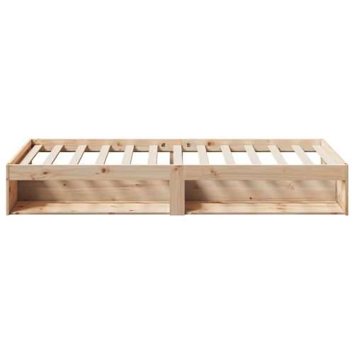 Dnevni krevet bez madraca 80 x 200 cm od masivne borovine - Prirodna 80 x 200 cm Cijena