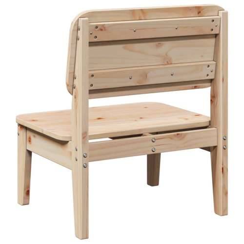 Vrtne stolice 2 kom 60x52,5x72 cm od masivne borovine - Prirodna boja bora 2 Cijena