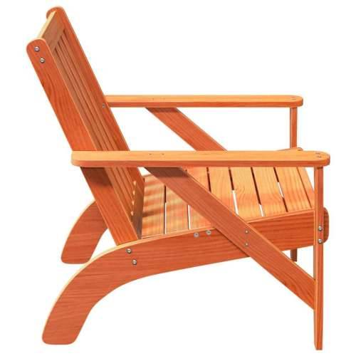 Vrtne Adirondack stolice 2 kom voštano smeđe 75x77x77 cm - Voštano smeđa 2 Cijena