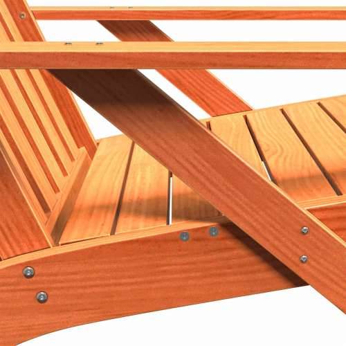 Vrtne Adirondack stolice 2 kom voštano smeđe 75x77x77 cm - Voštano smeđa 2 Cijena