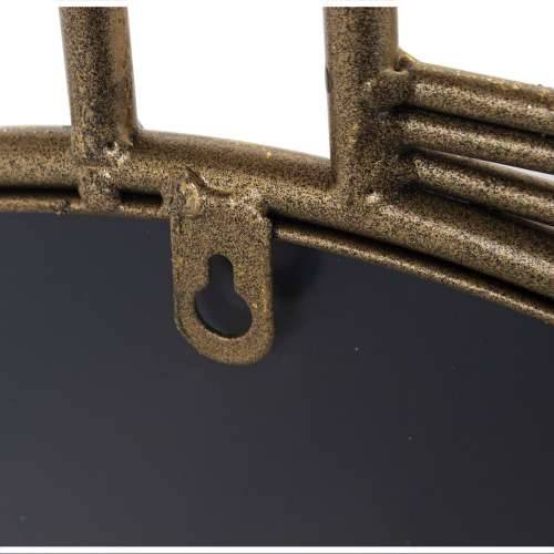 Zidno ogledalo Alexandra House Living zlatan Metal 66 x 3 x 78 cm Okruglo Cijena