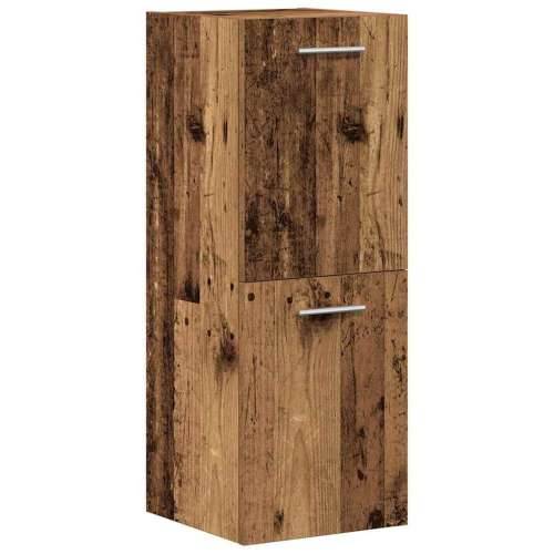 5-dijelni set kupaonskog namještaja od starog drveta - Staro drvo 90 x 38.5 x 46 cm 5 1 Cijena