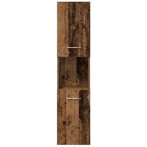5-dijelni set kupaonskog namještaja od starog drveta - Staro drvo 90 x 38.5 x 46 cm 5 1 Cijena