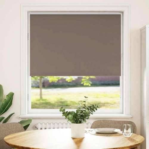 Rolo zavjesa Blackout Coffee 115x130 cm Širina tkanine 110,7 cm - Boja kafe 115 cm 130 cm Cijena