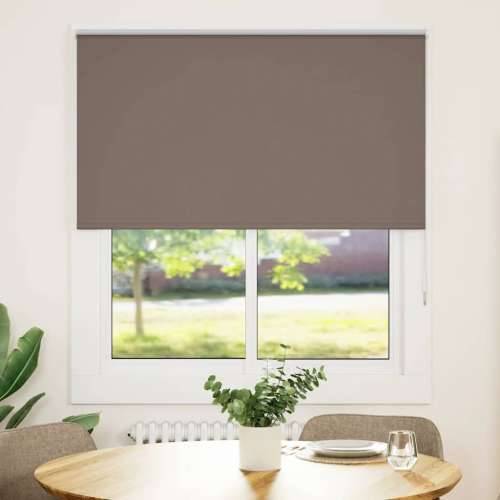 Rolo zavjesa Blackout Coffee 125x130 cm Širina tkanine 121,6 cm - Boja kafe 125 cm 130 cm Cijena