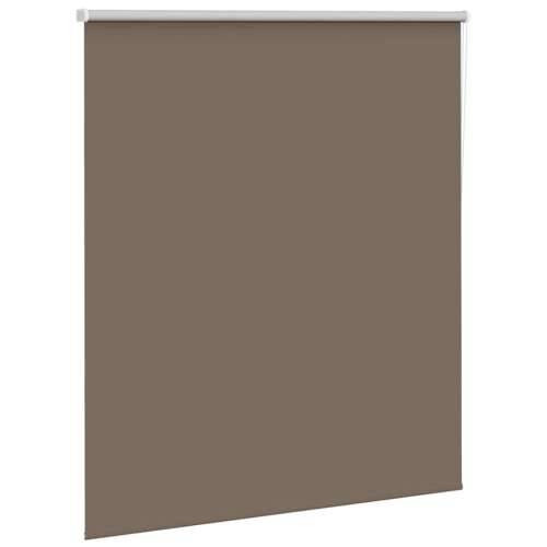 Rolo zavjesa Blackout Coffee 125x150 cm Širina tkanine 121,6 cm - Boja kafe 125 cm 150 cm Cijena