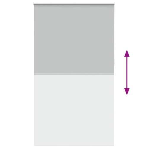 Rolo zavjesa Blackout svijetlo siva 140x230 cm Širina tkanine - Svjetlosiva 140 cm 230 cm Cijena