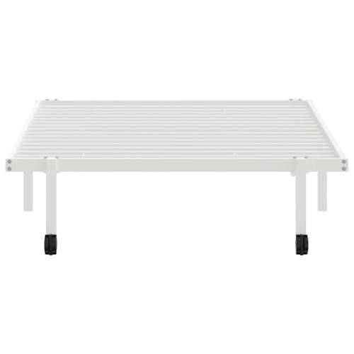 Okvir kreveta bez madraca sklopivi bijeli 107x203 cm čelik - Bijela 107 x 203 cm Cijena