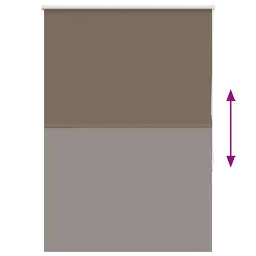 Rolo zavjesa Blackout Coffee 110x130 cm Širina tkanine 105,7 cm - Boja kafe 110 cm 130 cm Cijena