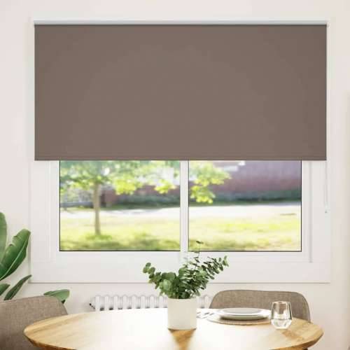 Rolo zavjesa Blackout Coffee 145x130 cm Širina tkanine 141,6 cm Boja kafe 130 cm 145 cm Cijena