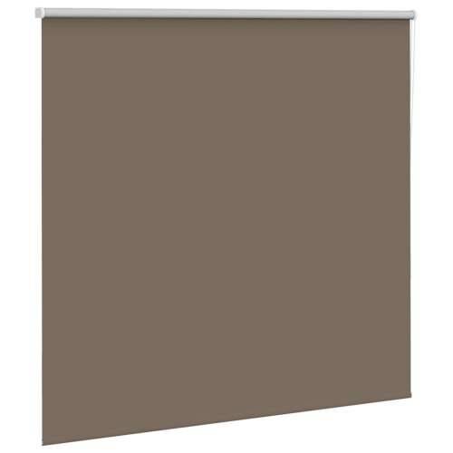 Rolo zavjesa Blackout Coffee 155x150 cm Širina tkanine 151,6 cm - Boja kafe 155 cm 150 cm Cijena