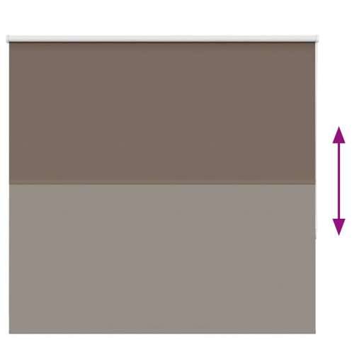 Rolo zavjesa Blackout Coffee 155x150 cm Širina tkanine 151,6 cm - Boja kafe 155 cm 150 cm Cijena