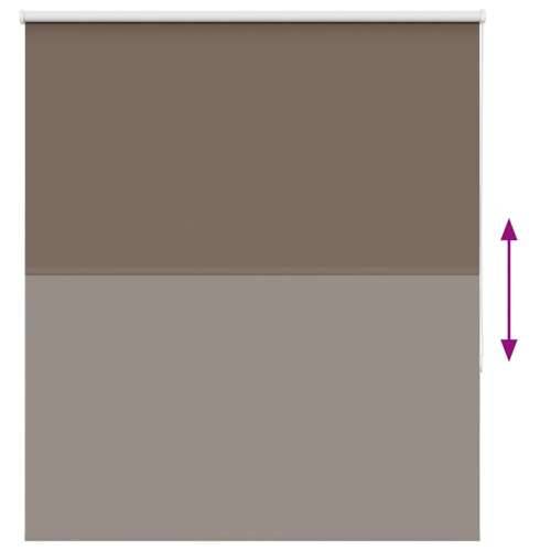 Rolo zavjesa Blackout Coffee 120x175 cm Širina tkanine 116,6 cm - Boja kafe 120 cm 175 cm Cijena