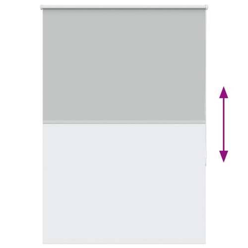 Rolo zavjesa Blackout svijetlo siva 110x175 cm Širina tkanine - Svjetlosiva 110 cm 175 cm Cijena