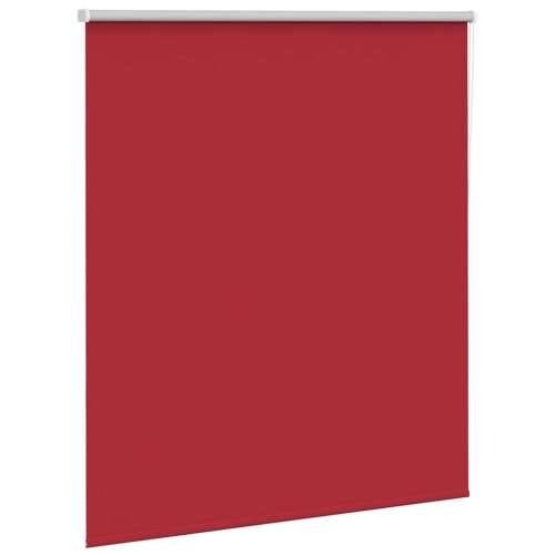 Rolo zavjesa Blackout crvena 140x150 cm Širina tkanine 136,6 cm Crvena 150 cm 140 cm Cijena