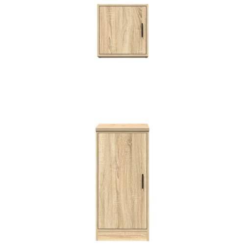 Garažni ormarići 2 kom boja hrasta sonome od konstruiranog drva - sonoma hrast 40 x 51 x 85 cm 1 1 vrata Cijena
