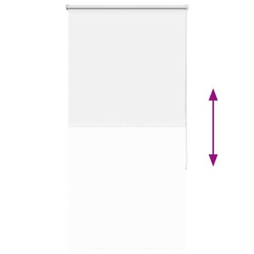 Rolo zavjesa Blackout bijela 85x130 cm Širina tkanine 80,7 cm - Bijela 85 cm 130 cm Cijena