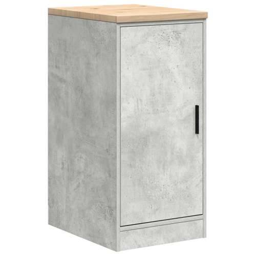 Garažni ormarići 2 kom siva boja betona od konstruiranog drva - Beton siva 40 x 51 x 85 cm 1 1 vrata Cijena