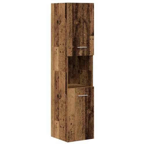 4-dijelni set kupaonskog namještaja od starog drveta - Staro drvo 90 x 38.5 x 46 cm 1 Cijena