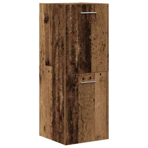 4-dijelni set kupaonskog namještaja od starog drveta - Staro drvo 90 x 38.5 x 46 cm 1 Cijena