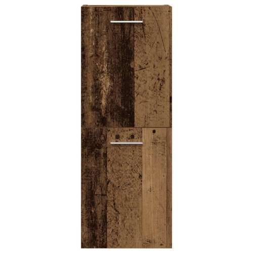 4-dijelni set kupaonskog namještaja od starog drveta - Staro drvo 90 x 38.5 x 46 cm 1 Cijena