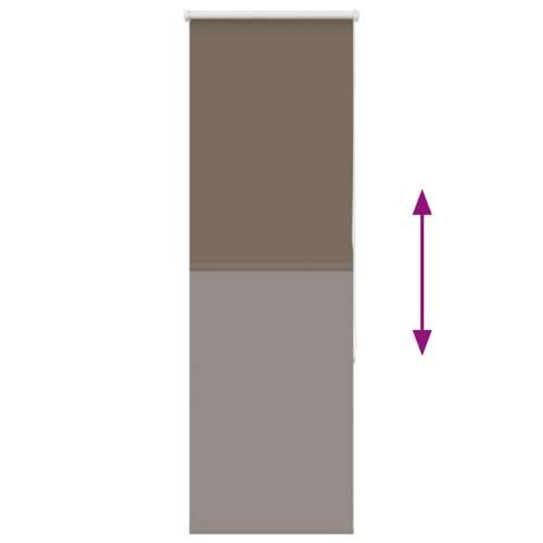 Rolo zavjesa Blackout Coffee 60x130 cm Širina tkanine 55,7 cm - Boja kafe 60 cm 130 cm Cijena