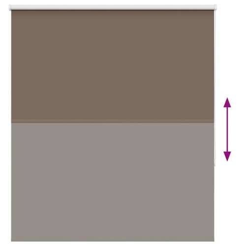 Rolo zavjesa Blackout Coffee 140x150 cm Širina tkanine 136,6 cm - Boja kafe 140 cm 150 cm Cijena