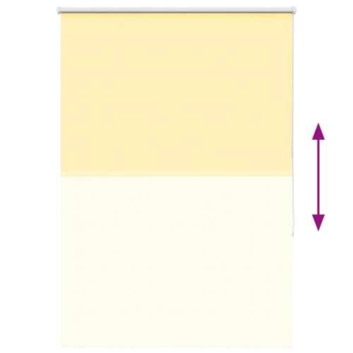 Rolo zavjesa Blackout žuta 105x150 cm Širina tkanine 100,7 cm - Žuta 105 cm 150 cm Cijena