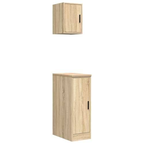 Garažni ormarići 2 kom boja hrasta sonome od konstruiranog drva - sonoma hrast 30 x 51 x 85 cm 1 1 vrata Cijena