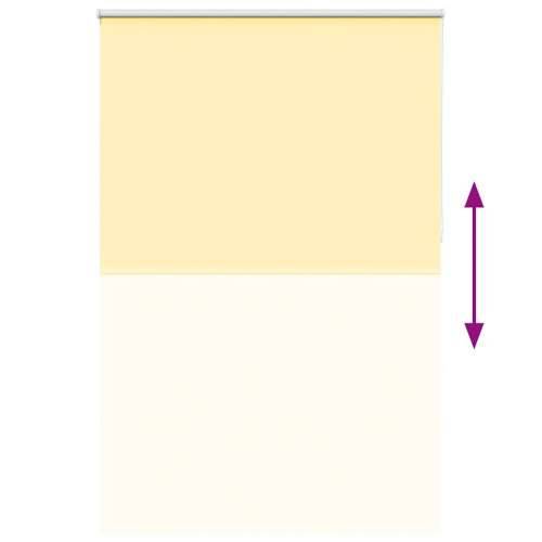 Rolo zavjesa Blackout žuta 155x230 cm Širina tkanine 151,6 cm - Žuta 155 cm 230 cm Cijena