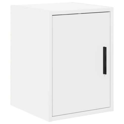 Garažni ormarići 2 kom bijeli od konstruiranog drva - Bijela 30 x 51 x 85 cm 1 2 police Cijena
