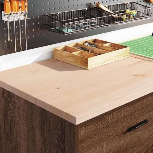 Garažni ormarići 2 kom smeđa boja hrasta konstruirano drvo - Smeđi hrast 60 x 51 x 85 cm 1 4 ladice 4 zásuvky Cijena