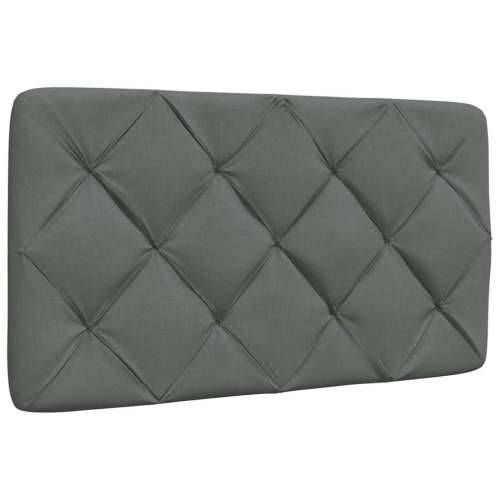 Krevet s madracem tamnosivi 90 x 190 cm od tkanine - Tamno siva 90 x 190 cm Cijena