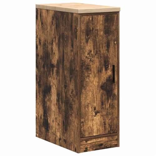 Garažni ormarići 2 kom boja hrasta od konstruiranog drva - Dimljeni hrast 30 x 51 x 85 cm 1 1 vrata Cijena