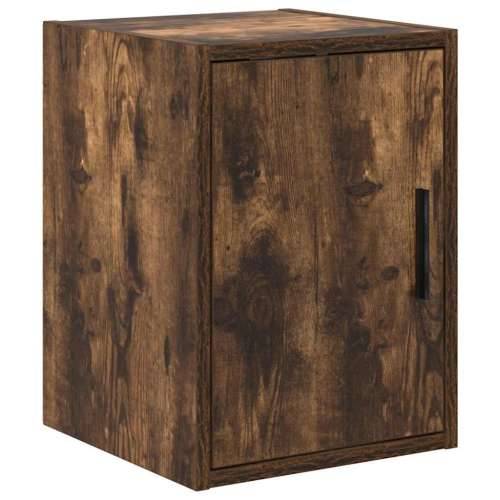 Garažni ormarići 2 kom boja hrasta od konstruiranog drva - Dimljeni hrast 30 x 51 x 85 cm 1 1 vrata Cijena