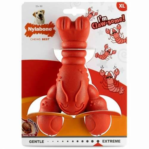 Grickalo za pse Nylabone Crvena Govedina Umjetna XL Cijena