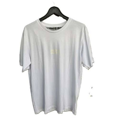 Muška Majica Kratkih Rukava Jack & Jones JJORLA TEE SS CREW NEW 12270873 Bijela Cijena
