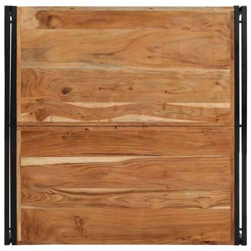 Stolić za kavu 100x100x35 cm od masivnog bagremovog drva - 100 x 100 x 35 cm 1 Masivno bagremovo drvo Cijena