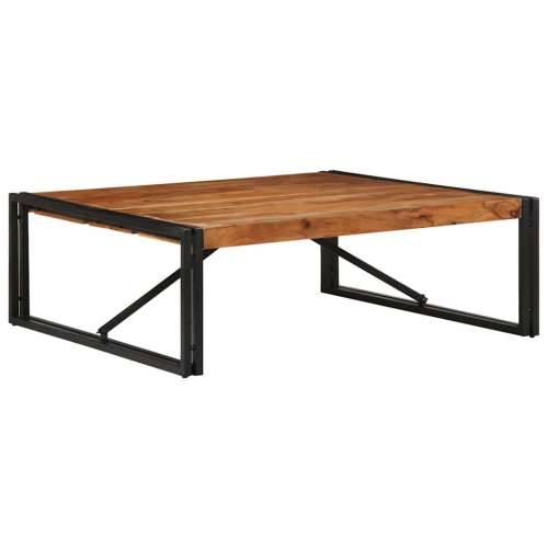 Stolić za kavu 100x100x35 cm od masivnog bagremovog drva - 100 x 100 x 35 cm 1 Masivno bagremovo drvo Cijena