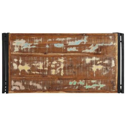 Stolić za kavu višebojna 100x50x35 cm masivnog obnovljenog drva - 100 x 50 x 35 cm 1 masivno obnovljeno drvo Cijena