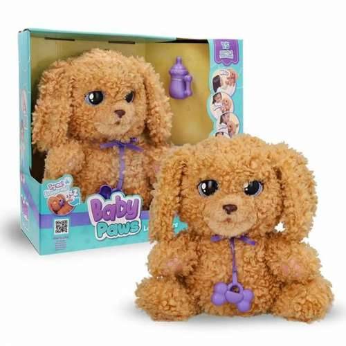 Plišane igračke sa zvukovima IMC Toys Baby Paw 20 x 29 x 13 cm Pisana Cijena