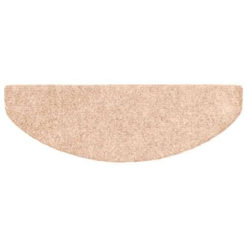 Ljepljivi tepisi za stepenice 20 kom krem 65x21x4 cm - Krema 65 x 21 x 4 cm 20 Cijena